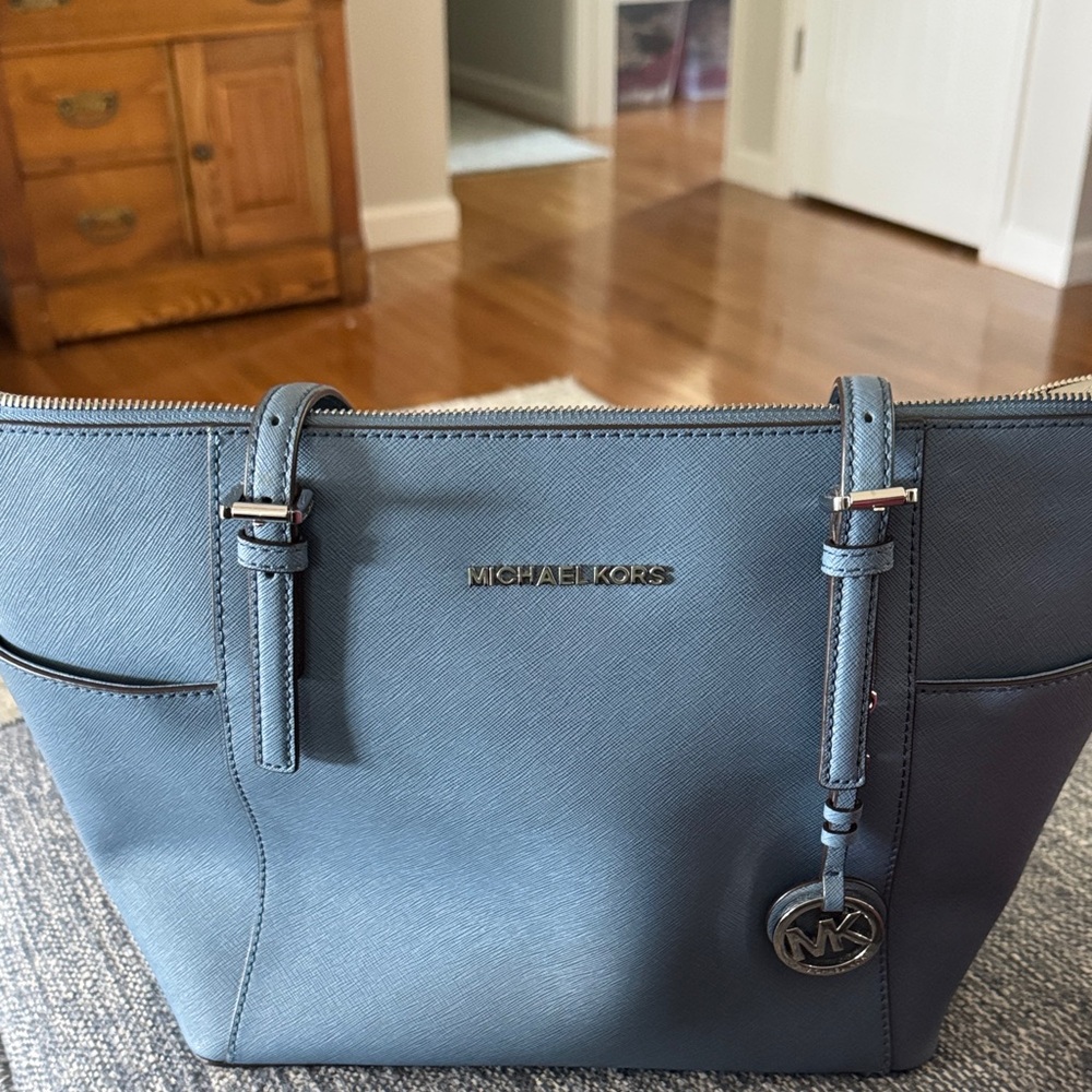 Michael Kors Slate Blue Tote